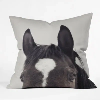 Deny Designs Listen Up Indoor/outdoor Throw Pillow