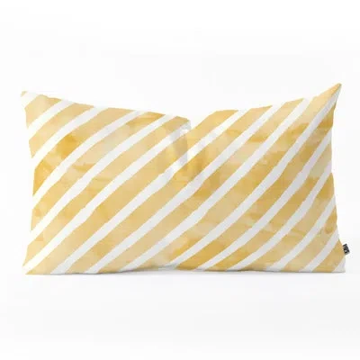 Deny Designs Little Arrow Design Co Diagonal Oblong Lumbar Pillow