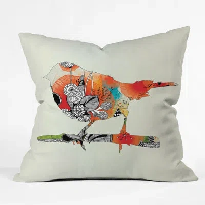 Deny Designs Little Bird Throw Pillow