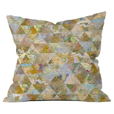 Deny Designs Lost & Found Outdoor Throw Pillow