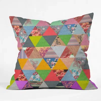 Deny Designs Lost In Pyramid Throw Pillow