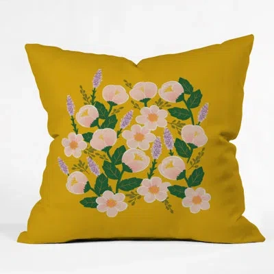 Deny Designs Lovely Roses Indoor/outdoor Throw Pillow