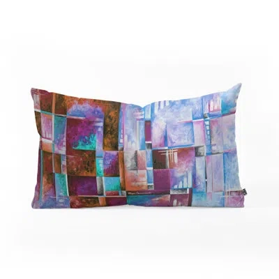 Deny Designs Madart Inc. A Checkered Life Indoor/outdoor Lumbar Pillow