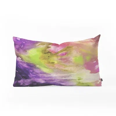 Deny Designs Madart Inc. Lost Nebula Indoor/outdoor Lumbar Pillow