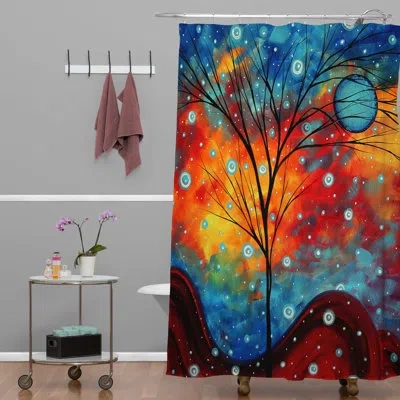 Deny Designs Madart Inc. Summer Snow Single Shower Curtain