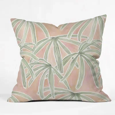 Deny Designs Maldonado Boho Palms Indoor/outdoor Throw Pillow