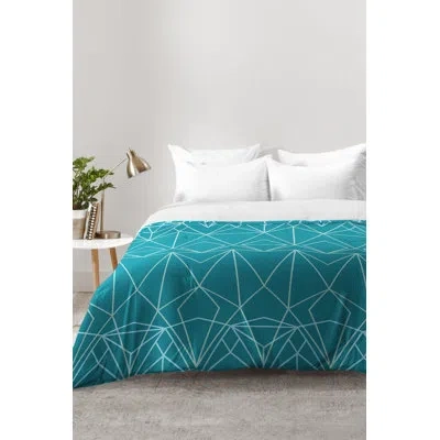 Deny Designs Mareike Boehmer Simplicity Comforter Set In Blue