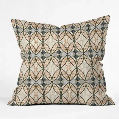 Deny Designs Marta Barragan Camarasa Art Deco Indoor/outdoor Throw Pillow