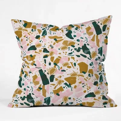 Deny Designs Marta Barragan Camarasa Boho Terrazzo Indoor/outdoor Throw Pillow