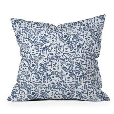 Deny Designs Marta Barragan Camarasa Coastal Jungle Charm Throw Pillow