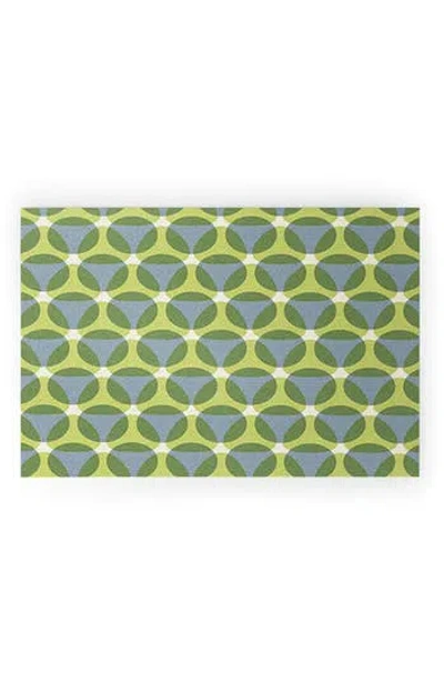 Deny Designs Marta Barragan Camarasa Stylis Door Mat In Green