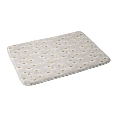 Deny Designs Menina Lisboa Pastel Spring Daisies Memory Foam Bath Mat