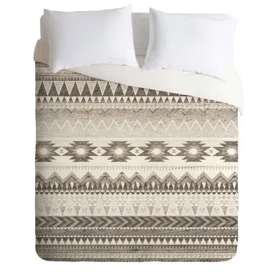 Deny Designs Milkyway Duvet Cover In Beige