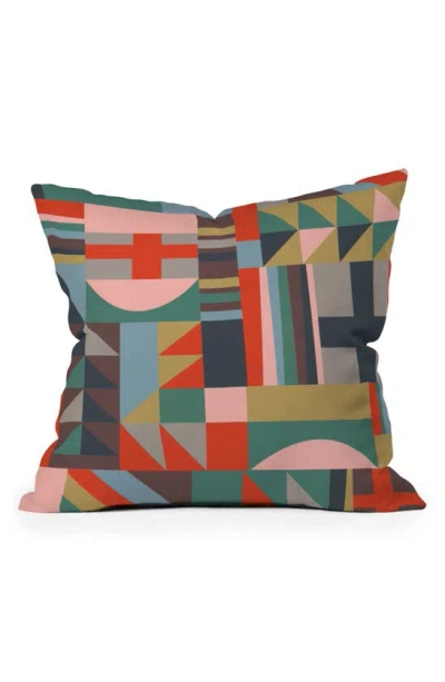 Deny Designs Modern Love Warm Accent Pillow In Multi