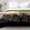 Deny Designs Moon Magic Comforter Set In Green,black