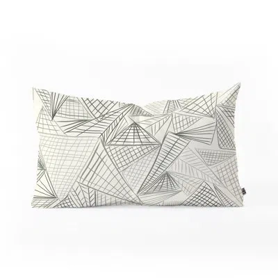 Deny Designs Morrison Gridlocked Oblong Indoor/outdoor Lumbar Pillow