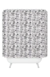 DENY DESIGNS MUSHROOM COLLECTION SHOWER CURTAIN
