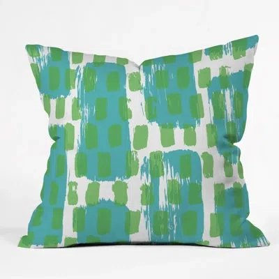 Deny Designs Natalie Baca Paint Play One Outdoor Throw Pillow