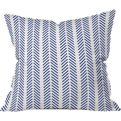 Deny Designs Nautical Lines Throw Pillow