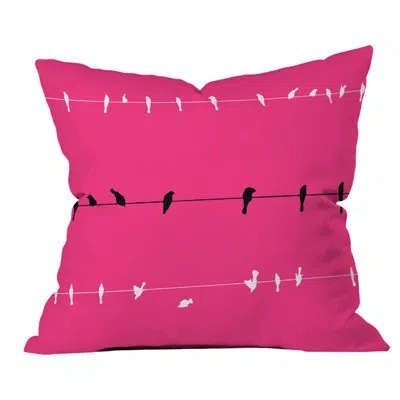 Deny Designs Neon Nature Outdoor Throw Pillow
