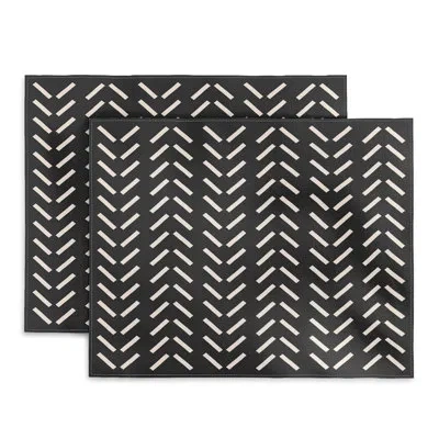 Deny Designs Nick Quintero 4 Piece Cotton Placemat Set