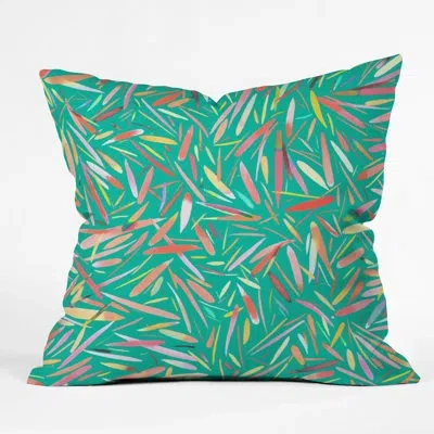 Deny Designs Ninola Design Spring Rain Indoor/outdoor Throw Pillow