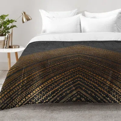 Deny Designs Nugget Creek Comforter Set In Black