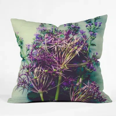 Deny Designs Olivia St Claire Spring Bouquet Indoor/outdoor Throw Pillow