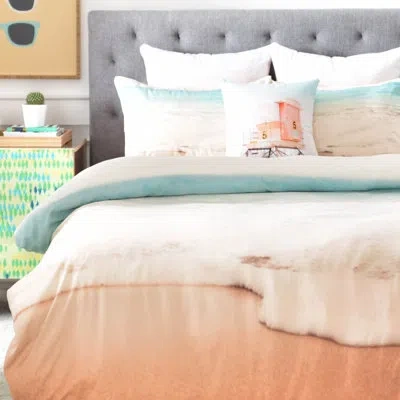 Deny Designs Ombre Beach Duvet Cover Set