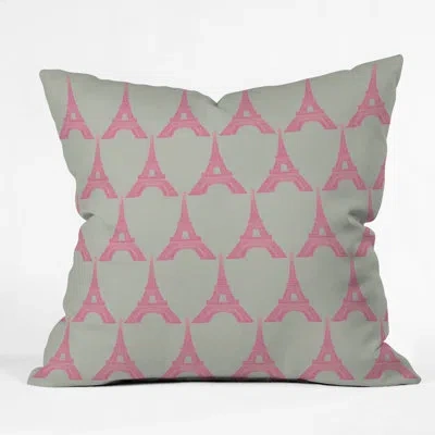 Deny Designs Oui Throw Pillow