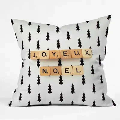 Deny Designs Parnassus Noel Indoor/outdoor Throw Pillow
