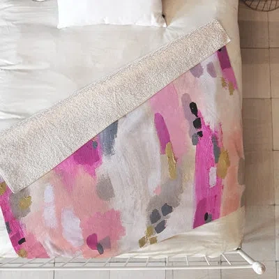 Deny Designs Party Pattern Throw In Pink