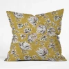 Deny Designs Pattern State Floral Meadow Throw Pillow
