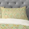 Deny Designs Pattern State Triangle Lake Pillowcase In Beige