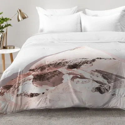 Deny Designs Peak Comforter Set In Cream