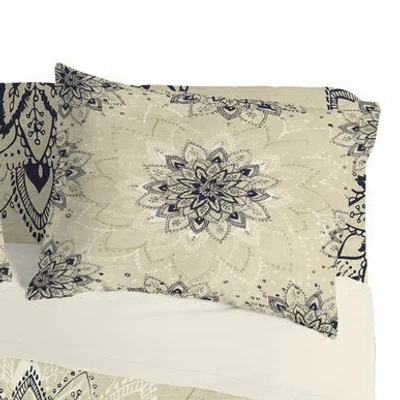 Deny Designs Pillowcase In Black;beige