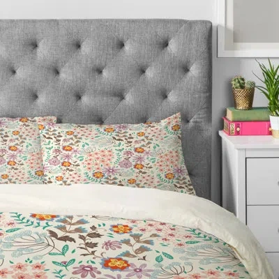 Deny Designs Pimlada Phuapradit Comforter Set In Cream