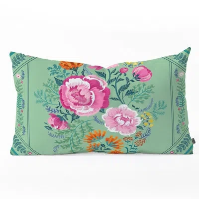 Deny Designs Pimlada Phuapradit Roses Lumbar Pillow