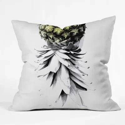 Deny Designs Pineapple Outdoor Throw Pillow