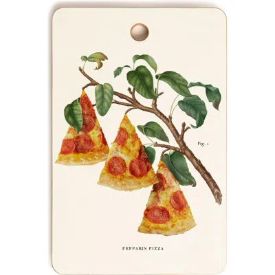 Deny Designs Pizza Plant Cutting Board In Multi