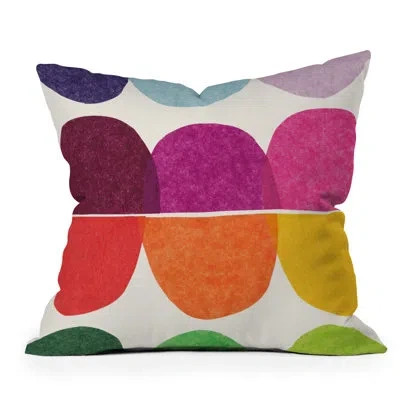 Deny Designs Polyester Throw Square Indoor/outdoor Pillow Cover & Insert