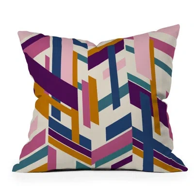Deny Designs Polyester Throw Square Indoor/outdoor Pillow Cover & Insert