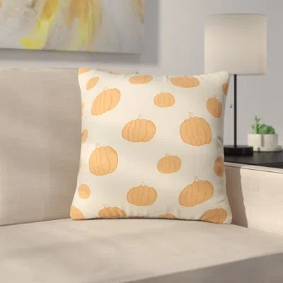 Deny Designs Pumpkins Throw Pillow