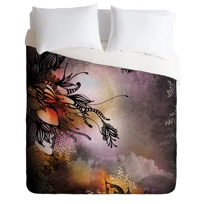 Deny Designs Purple Rain Duvet Cover