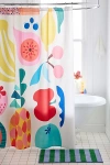 Deny Designs Rachel Lee For Deny Summer Fruits Shower Curtain At Urban Outfitters In Multicolor