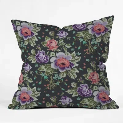 Deny Designs Rachelle Roberts Floral Outdoor Throw Pillow