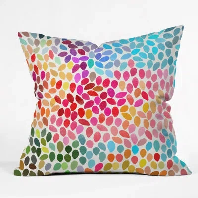 Deny Designs Rain Throw Pillow