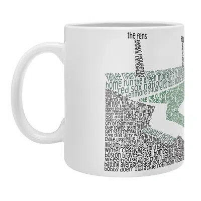 Deny Designs Restudio Designs Fenway Coffee Mug In White