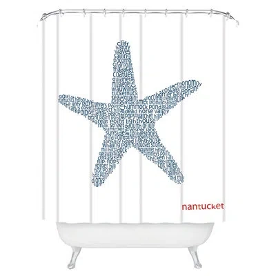 Deny Designs Restudio Shower Curtain Single