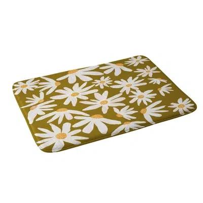 Deny Designs Rosebudstudio Bloodroot Memory Foam Bath Mat